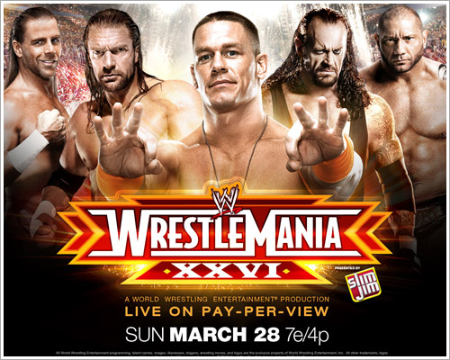 WWE WrestleMania 2010 Wallpaper 